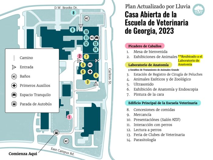 Open House Map, Spanish
