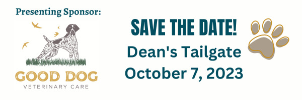 Save the Date! Dean's Tailgate