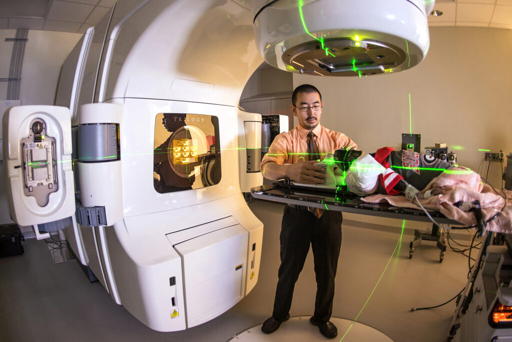 Linac stereotactic radiation therapy