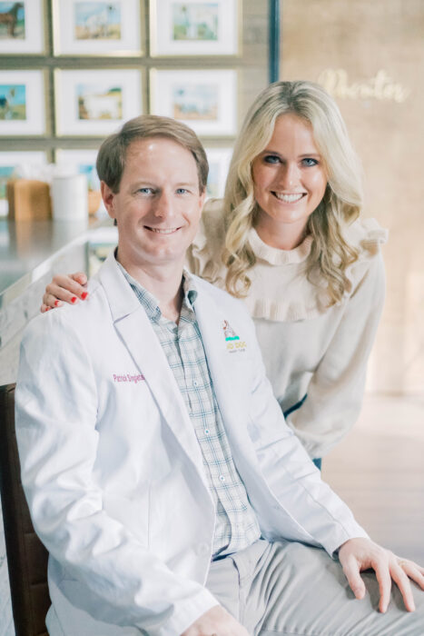 A photo of Dr. Patrick and Natalie Singletary